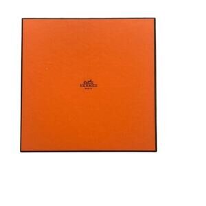 Authentic Hermès Paris Empty Belt Box 7.75" X 7.75" X 2.25" Made in France